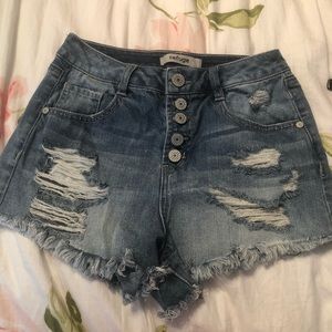 Jean shorts